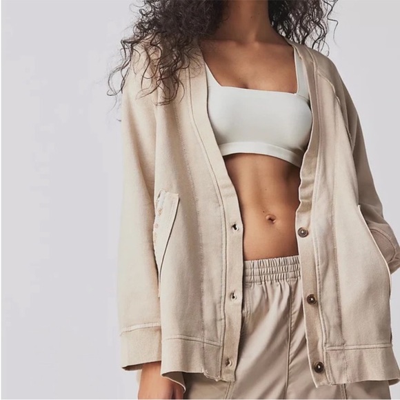 We The Free Jackets & Blazers - We The Free Round About Grandpa Cardigan size medium GUC